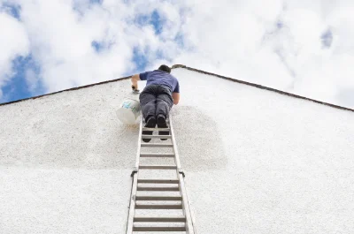 Peinture extérieure à Plussulien — façades et ravalement